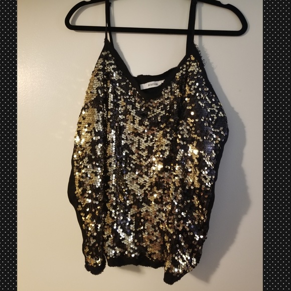 Sequin tank top - Picture 1 of 5